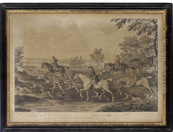 Fox Hunting Oil Painting by Thomas Burford