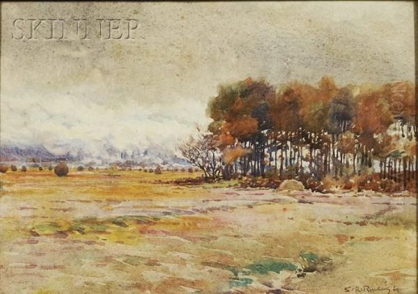 Autumn Landscape Oil Painting by Sydney Richmond Burleigh