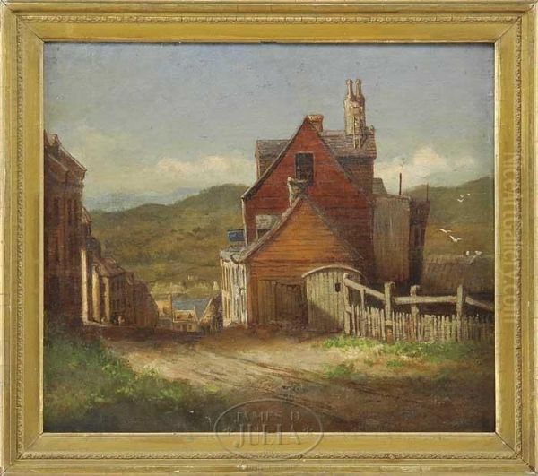 Quebec Oil Painting by Gilbert Burling