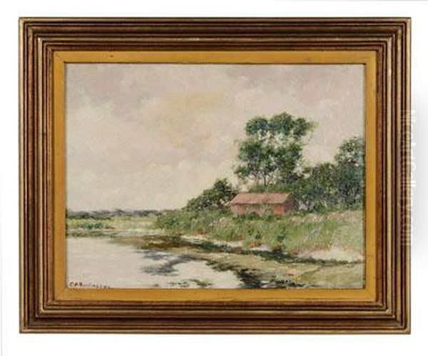 South Shore, Westhampton Oil Painting by Charles Albert Burlingame