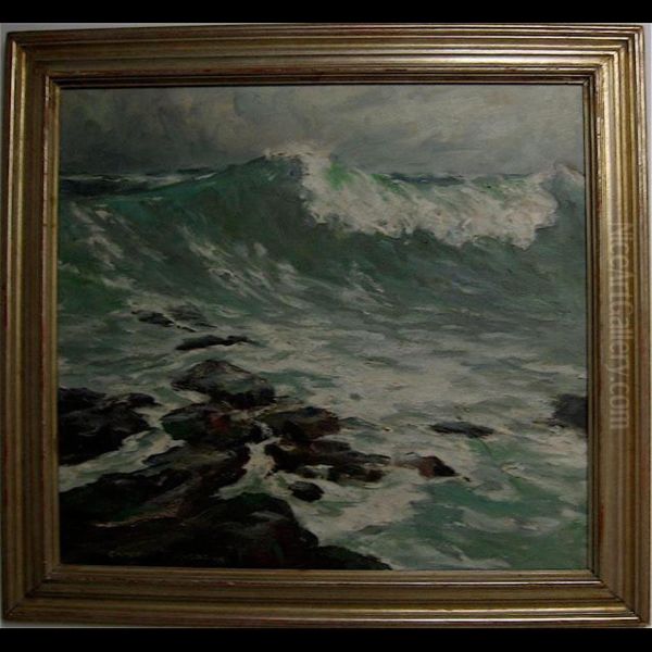 Seascape Oil Painting by Cameron Burnside