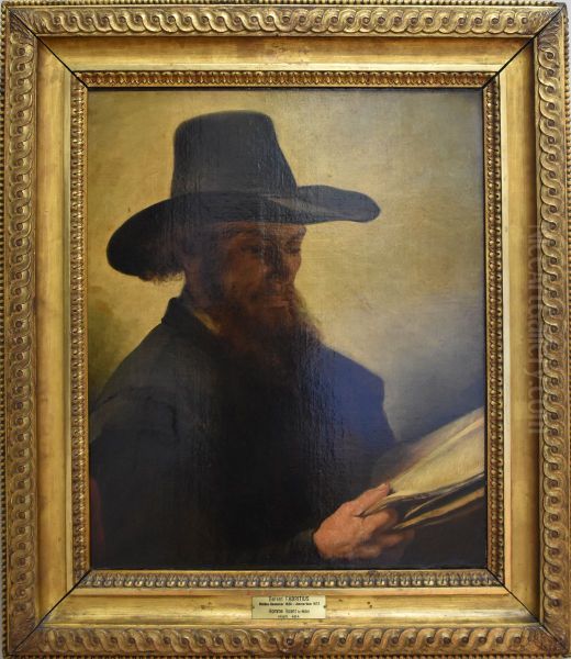 Man reading Oil Painting by Barent Fabritius