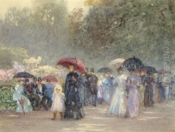 Hyde Park, May Oil Painting by Rose Maynard Barton