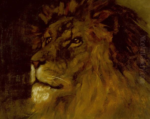 The King of the Menagerie Oil Painting by James Nairn