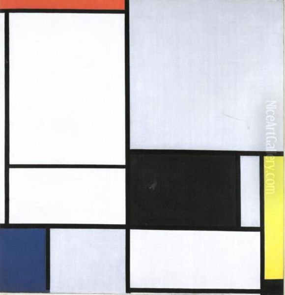 Tableau II Oil Painting by Piet Mondrian