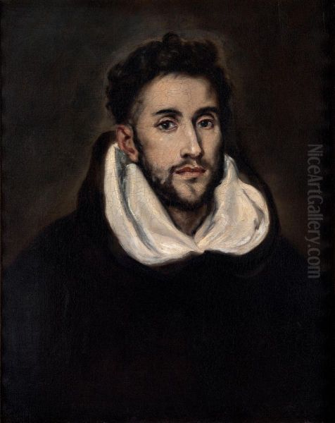 Fray Hortensio Felix de Paravicino Oil Painting by El Greco