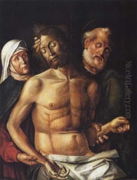 The Deposition Of Christ Oil Painting by Luca Antonio Busati