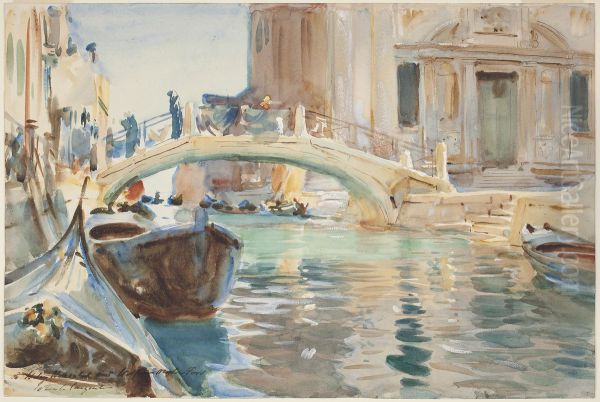 San Giuseppe di Castello, Venice Oil Painting by John Singer Sargent