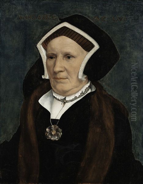 Lady Margaret (Bacon) Butts Oil Painting by Hans Holbein the Younger