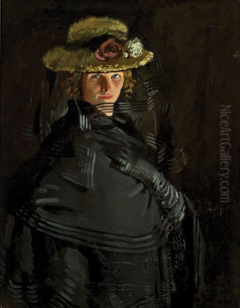 Portrait of Grace Oil Painting by William Orpen