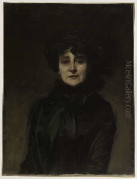 Mme Emma-Marie Allouard-Jouan Oil Painting by John Singer Sargent