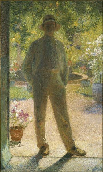 Jacques Martin-Ferrieres a Marquayrol Oil Painting by Henri-Jean Guillaume Martin