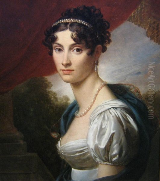 Portrait de la princesse Maria Vasilievna Kochubei Oil Painting by Francois Gerard