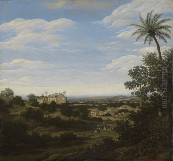 Brasilianische Landschaft Oil Painting by Frans Post