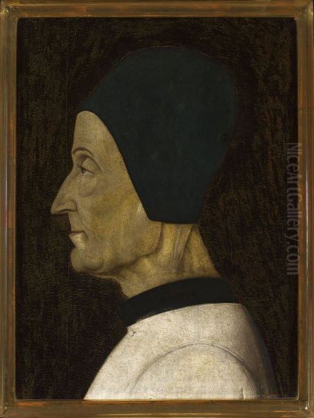 Portrait of Lorenzo Giustiniani Oil Painting by Gentile Bellini