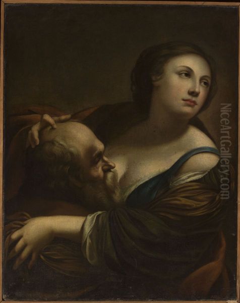 Caritas Romana Oil Painting by Simon Vouet