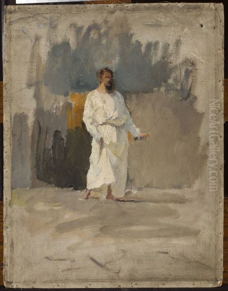 Study of Christ for the painting 