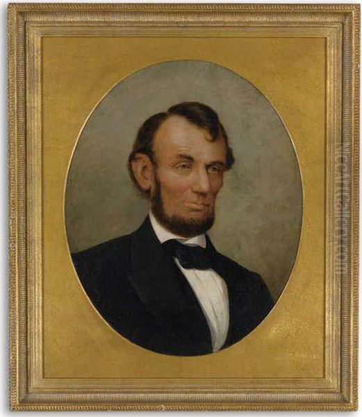 Abraham Lincoln Oil Painting by David Bustill Bowser