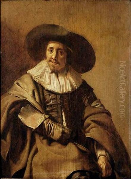 Portrait of a Man Oil Painting by Pieter Codde