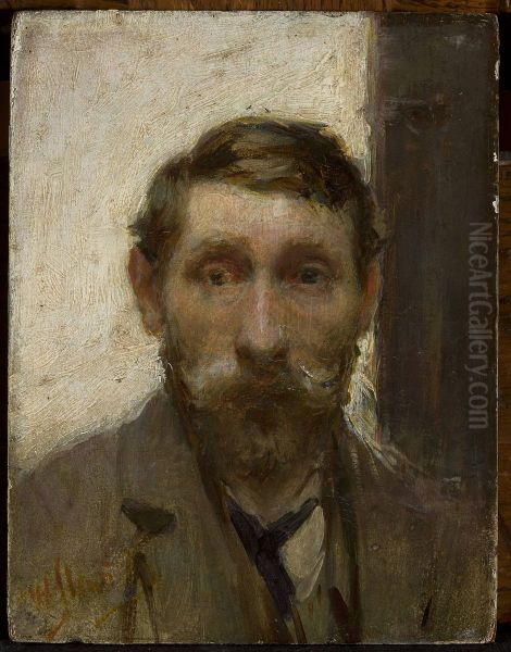 Self-portrait Oil Painting by Wladyslaw Slewinski