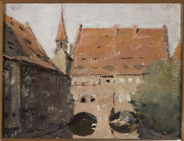 Nuremberg Oil Painting by Jan Ciaglinski