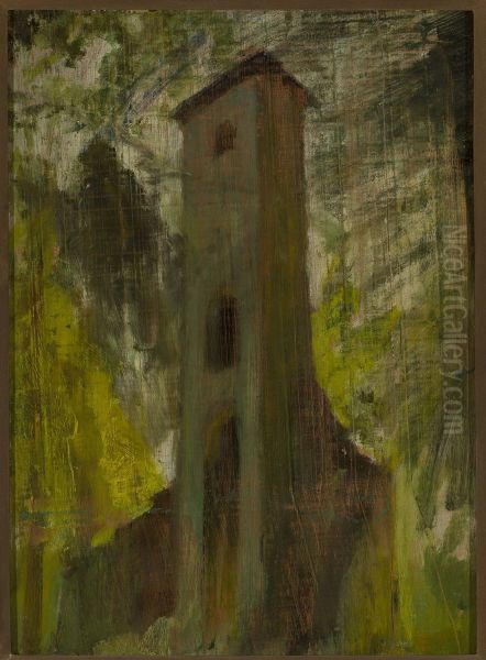 Carthusian shrine Oil Painting by Konrad Krzyzanowski