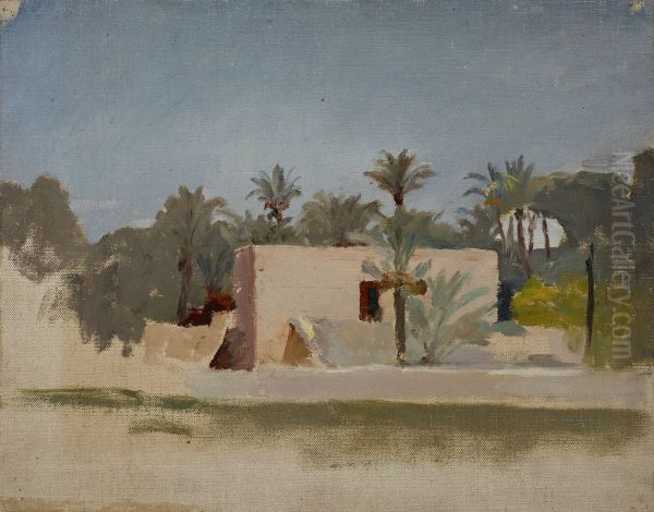 Spain (Elche) Oil Painting by Jan Ciaglinski