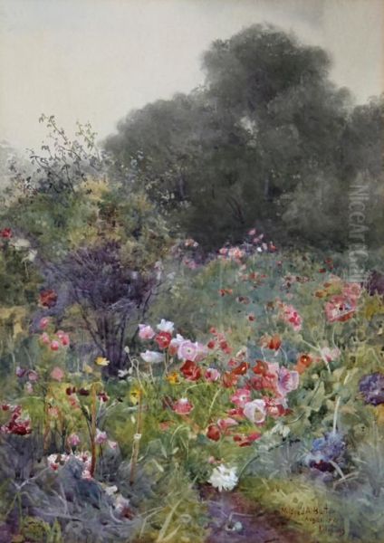 Summer Flowers, Kilmurry Oil Painting by Mildred Anne Butler