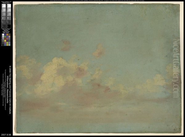 Cloud Study Oil Painting by John Constable