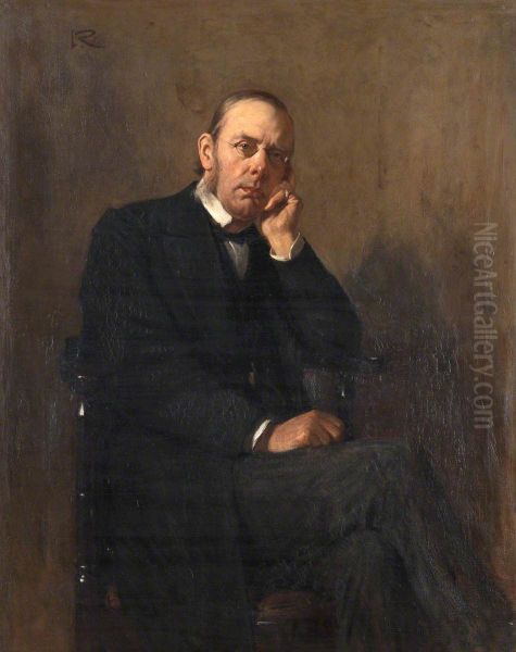 Sir William Tennant Gairdner; (1824-1907) Oil Painting by George Reid