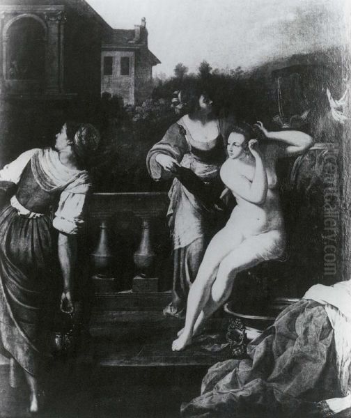 Bathsheba, c. 1650-52 Oil Painting by Artemisia Gentileschi