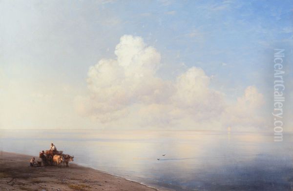 Calm Sea Oil Painting by Ivan Aivazovsky