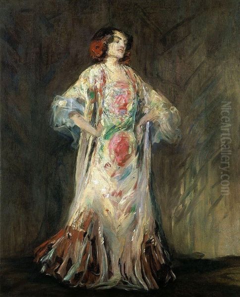 Portrait of a dancer Antonia Merce called 