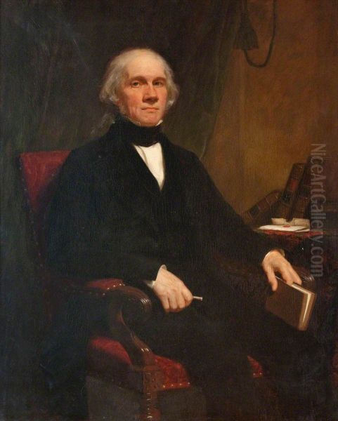 Professor James Thomson; (1786-1849) Oil Painting by John Graham Gilbert