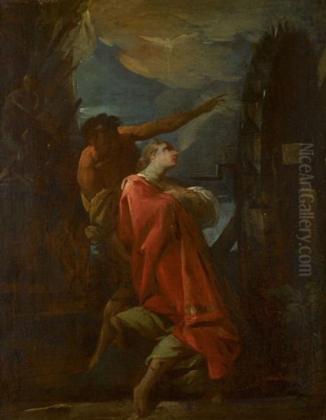 THE MARTYRDOM OF SAINT CATHERINE Oil Painting by unknown