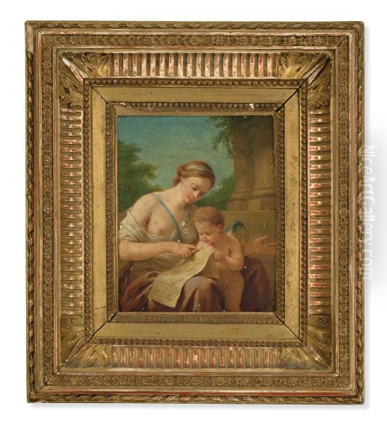 L'education de Cupidon Oil Painting by unknown