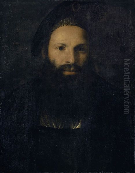 Bildnis des Pietro Aretino Oil Painting by Titian