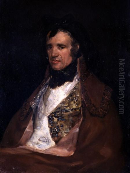 Pedro Mocarte Oil Painting by Francisco Goya