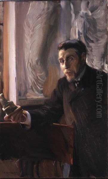 Jose Ramon Melida y Alinari Oil Painting by Joaquin Sorolla