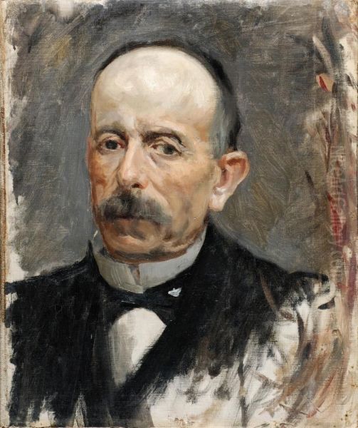 A Member of the Garcia-Castillo Family Oil Painting by Joaquin Sorolla