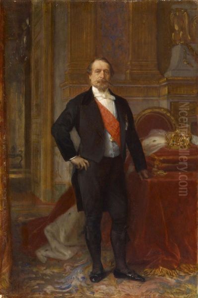 Napoleon III Oil Painting by Alexandre Cabanel