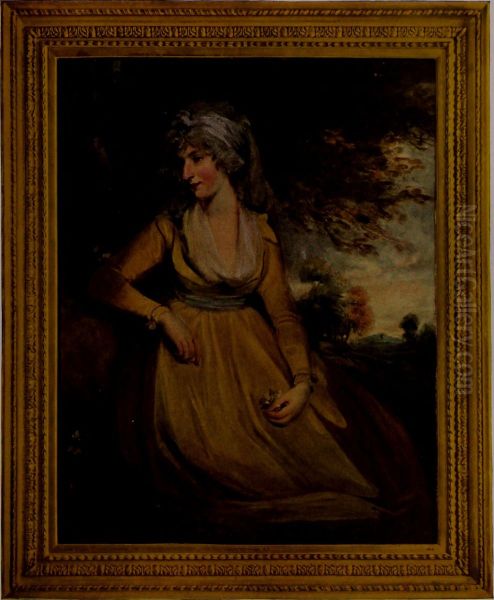 Portrait of Mrs. Arbuthnot Oil Painting by John Hoppner