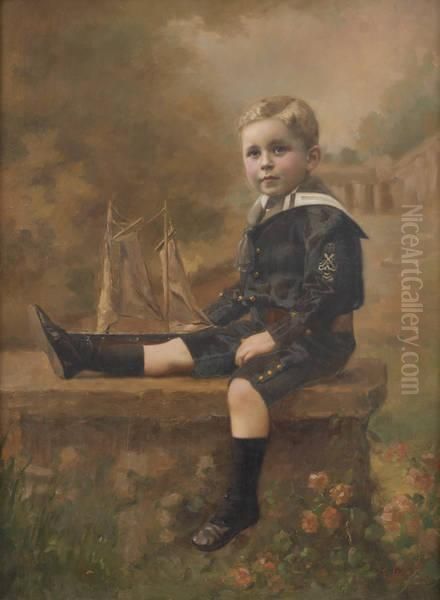 Le Petit Marin Oil Painting by Ferdinand Buyle