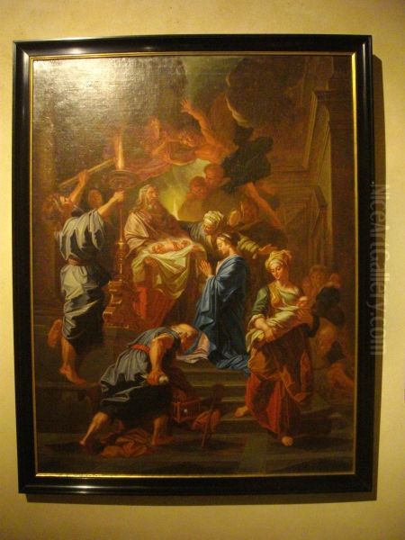 La Presentation au Temple Oil Painting by Jean Jouvenet