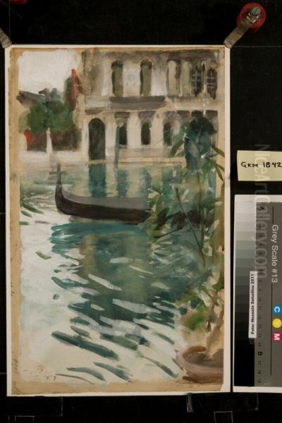 Gondola, Venice Oil Painting by Anders Zorn