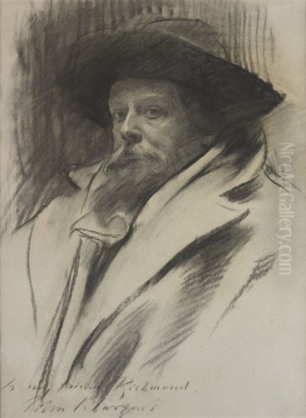 Sir William Blake Richmond Oil Painting by John Singer Sargent