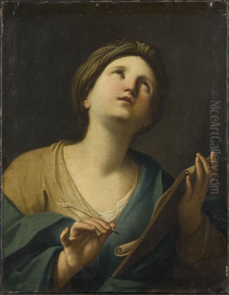 En sibylla Oil Painting by Guido Reni