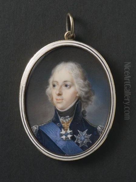 Gustav IV Adolf (1778-1837) Oil Painting by Gerhard von Kugelgen