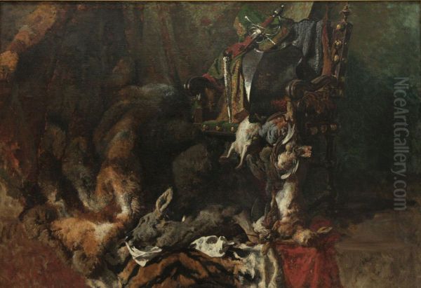 Nature morte Oil Painting by Henri Regnault