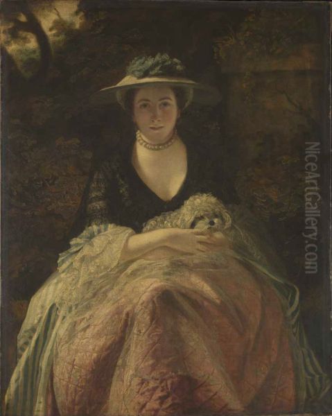 Miss Nelly O'Brien Oil Painting by Joshua Reynolds